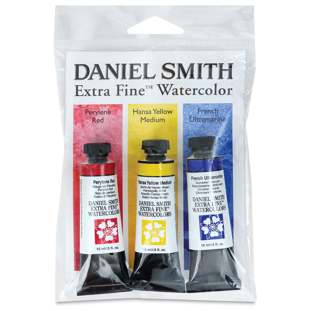 Daniel Smith Extra Fine Watercolor - Set of 3, Primary, 15 ml Tubes
